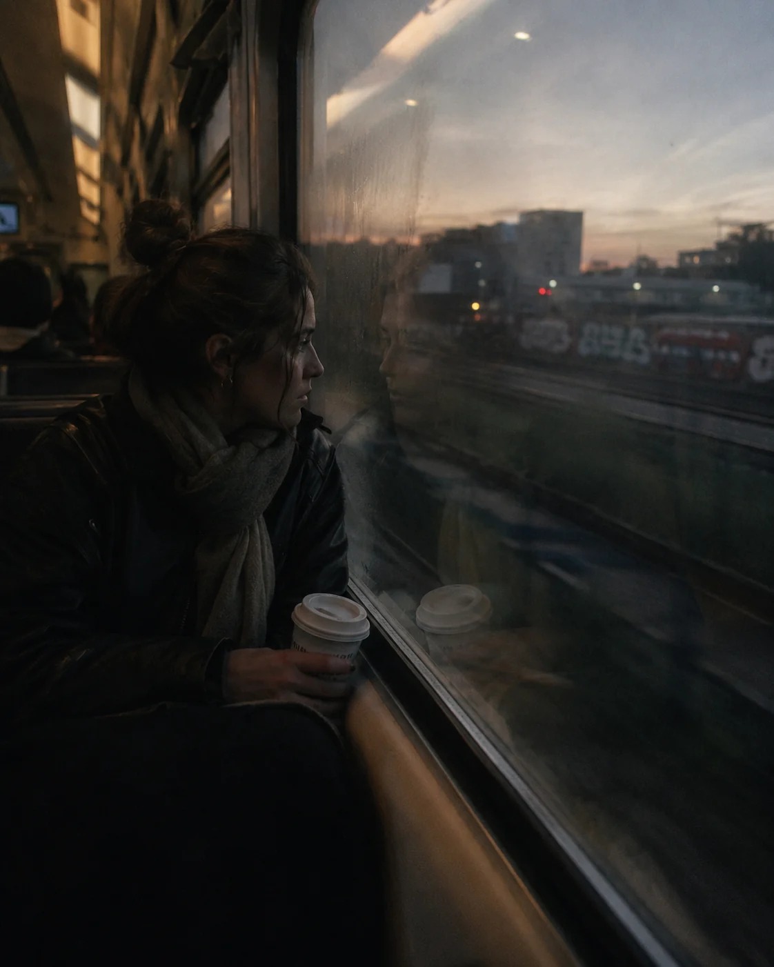 Fahrt ins Abendlicht