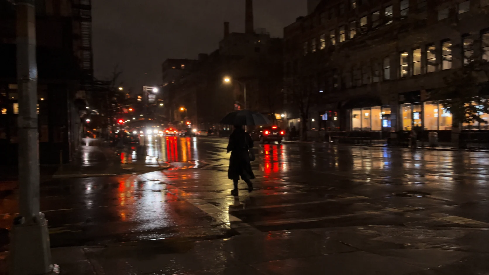Crossing in Rain