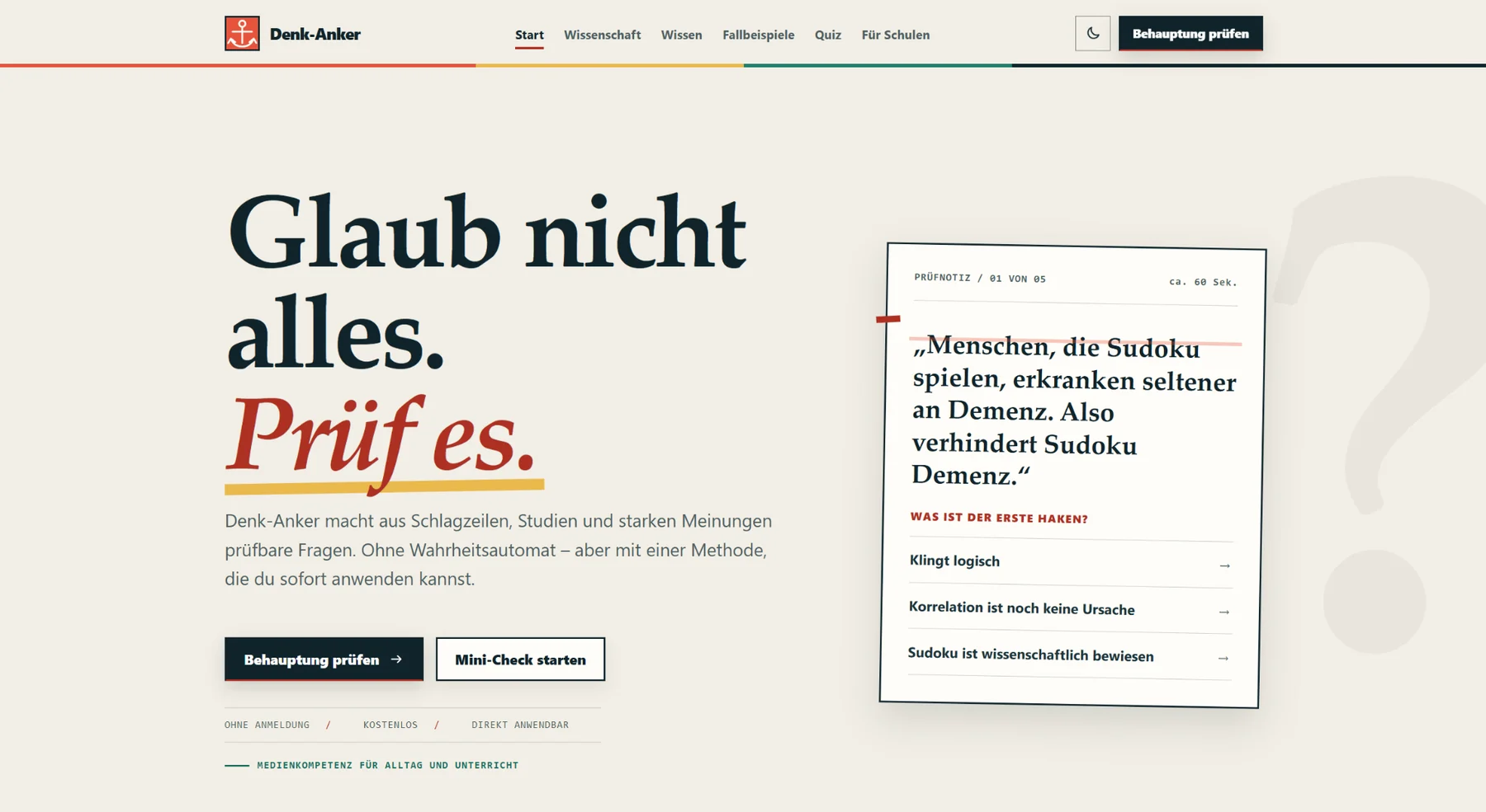 Denk-Anker