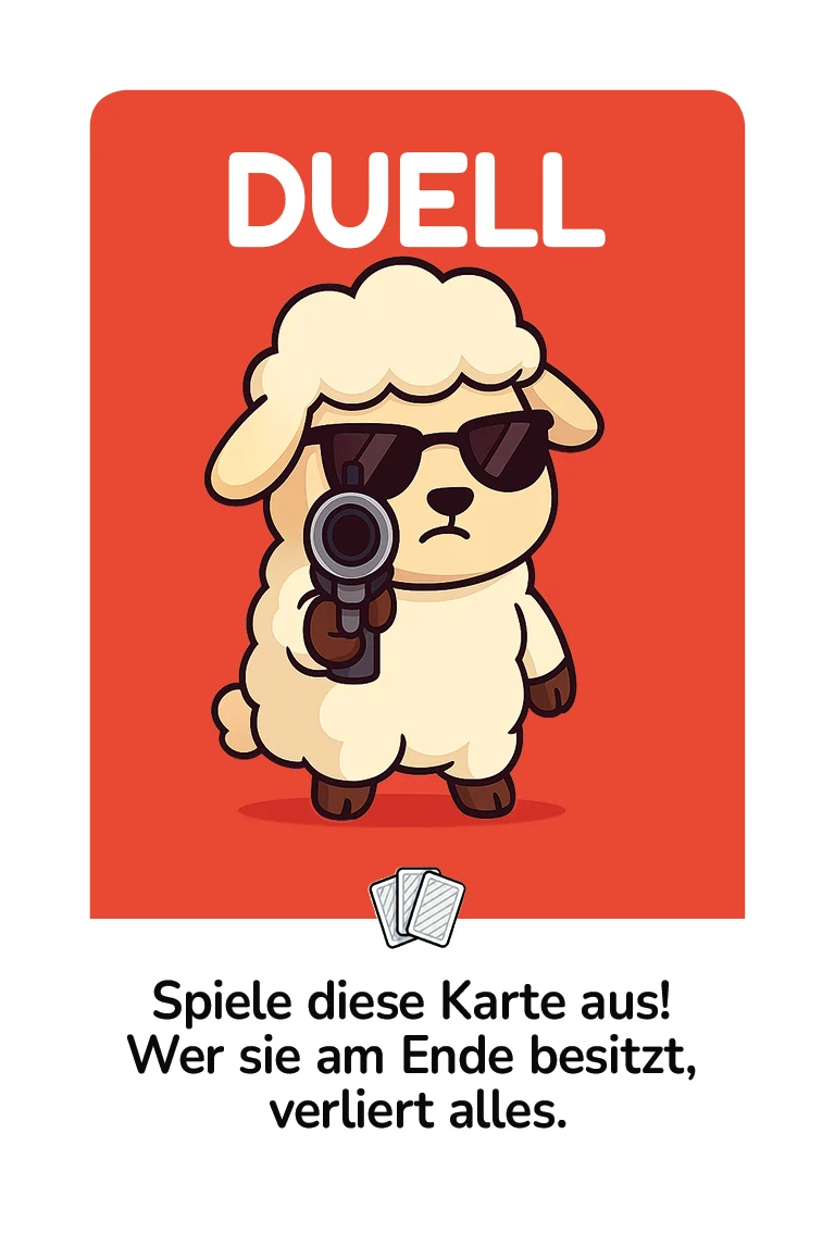 Risky Shot Karte – Duell