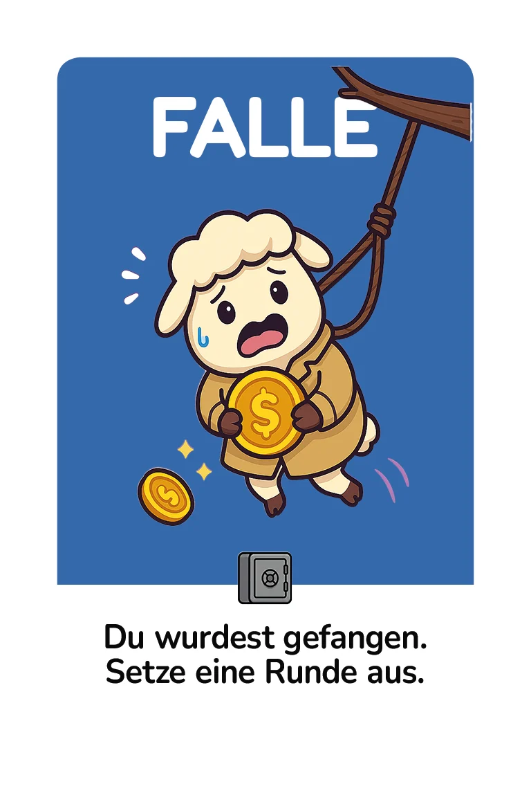 Risky Shot Karte – Falle